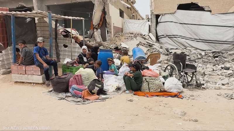 تفاقم معاناة نازحي قطاع غزة مع انعدام المأوى وتدهور الأوضاع