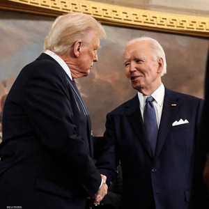 ترامب تمنى لبايدن الشفاء