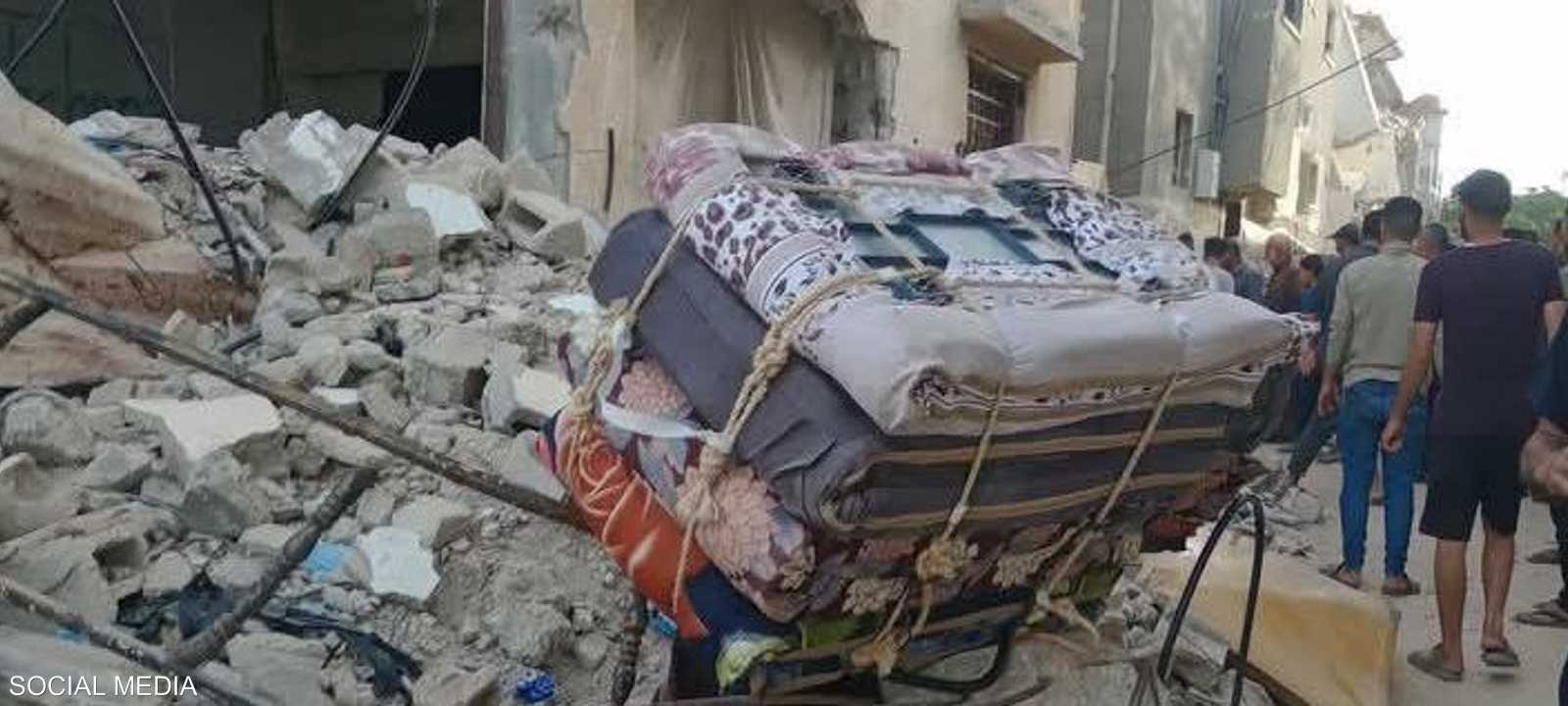 الحقيبة التي استخدمها الجنود الإسرائيليون لإخفاء الأسلحة