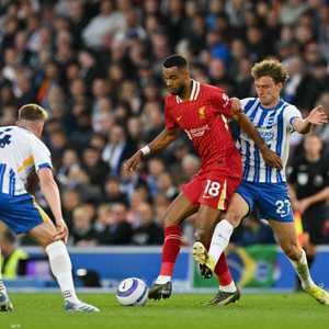 ليفربول خسر أمام برايتون 2-3