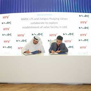NMDC وجيانغسو هواينغ تتعاونان لتصنيع الصمامات بالإمارات