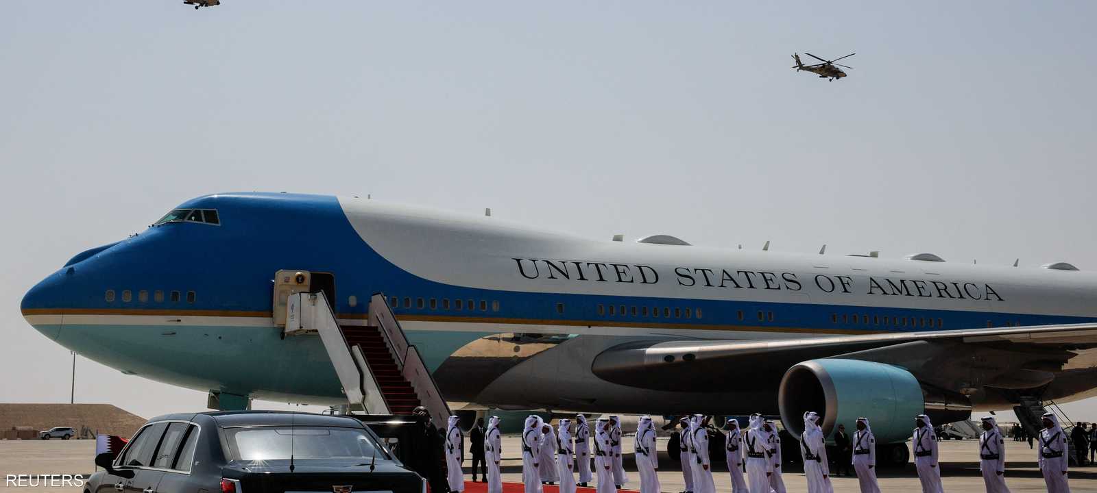 قطر قدمت طائرة هدية لترامب