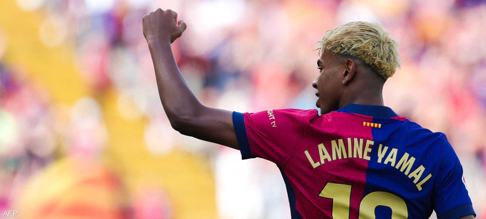 تألق لافت ليامين لامال مع برشلونة