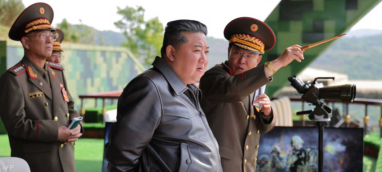 زعيم كوريا الشمالية كيم جونغ أون