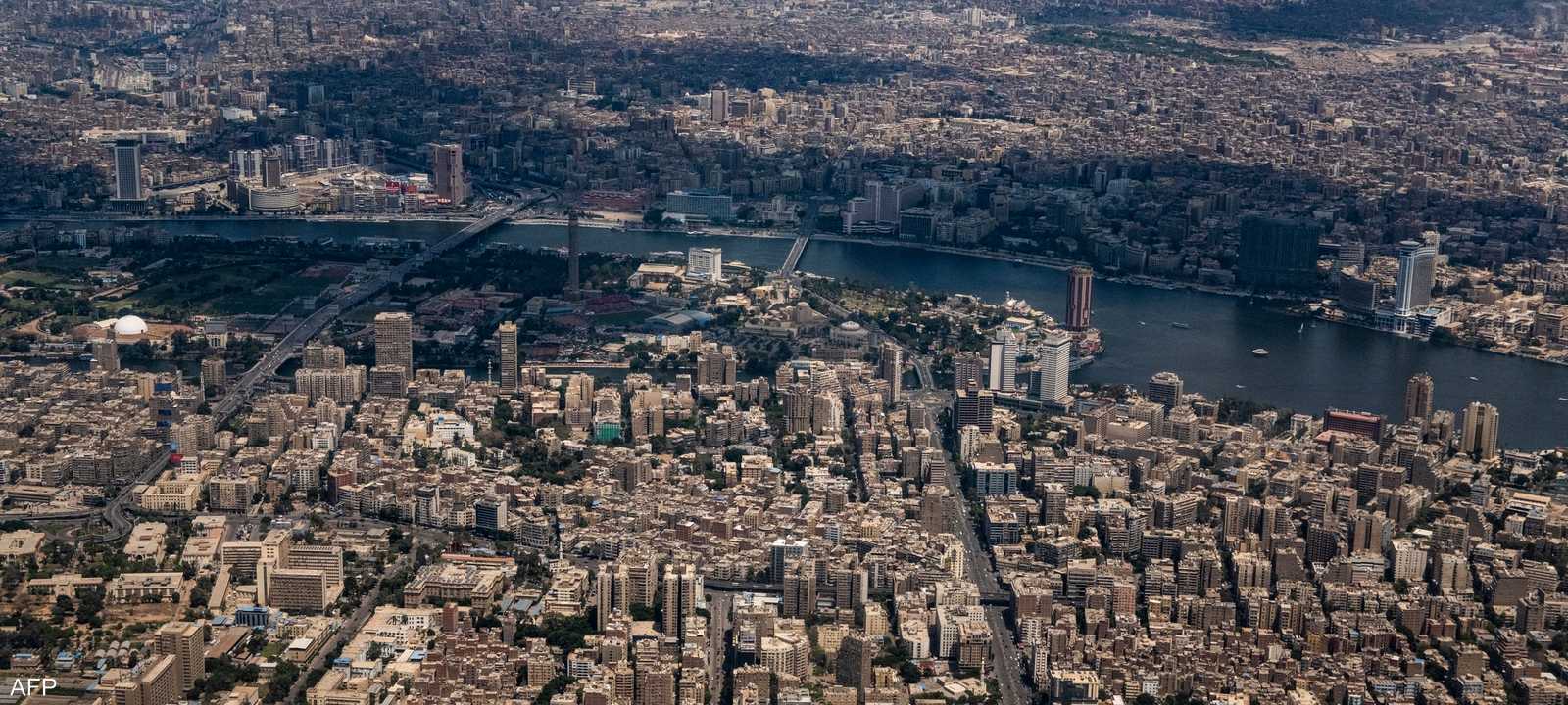 مشهد جوي للقاهرة