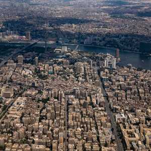 مشهد جوي للقاهرة