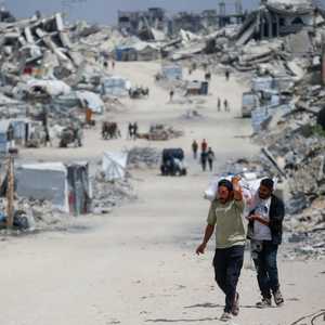 دمار واسع في قطاع غزة.. أرشيفية