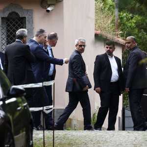 أعضاء الوفد الإيراني في روما