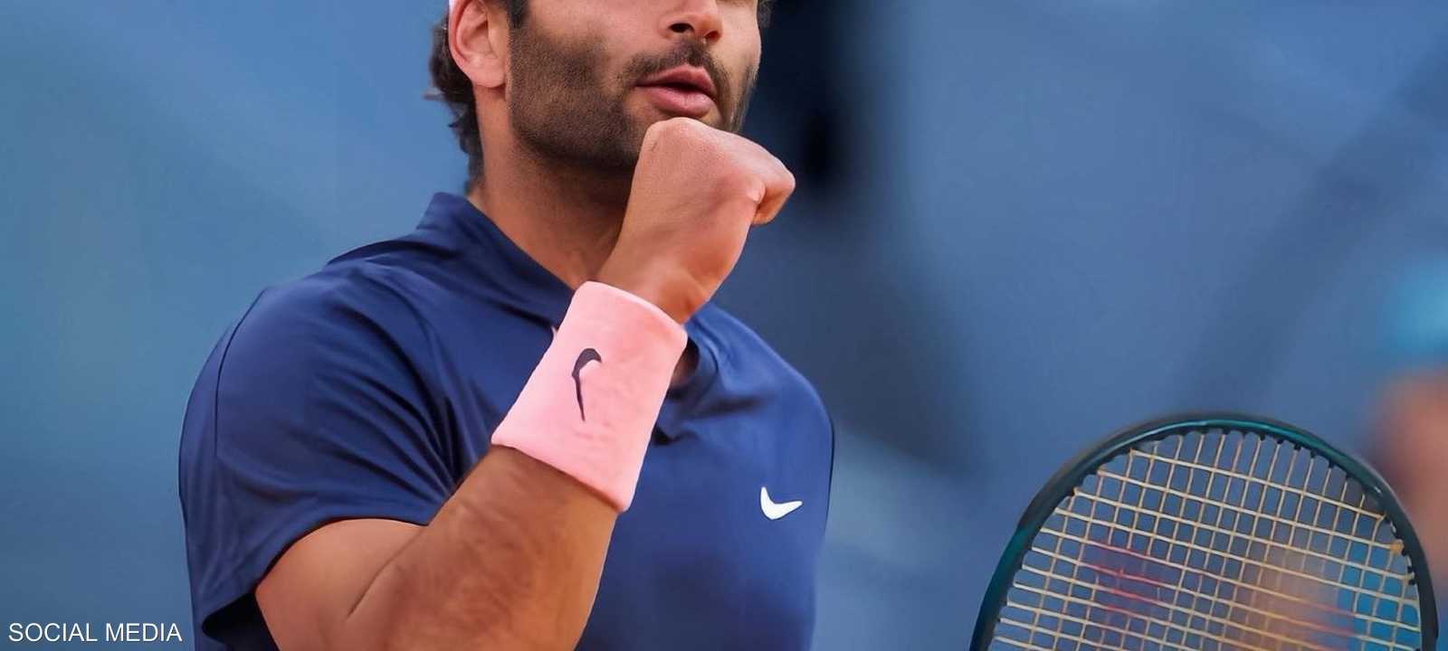 حسن حقق إنجازا غير مسبوق في بطولة فرنسا المفتوحة