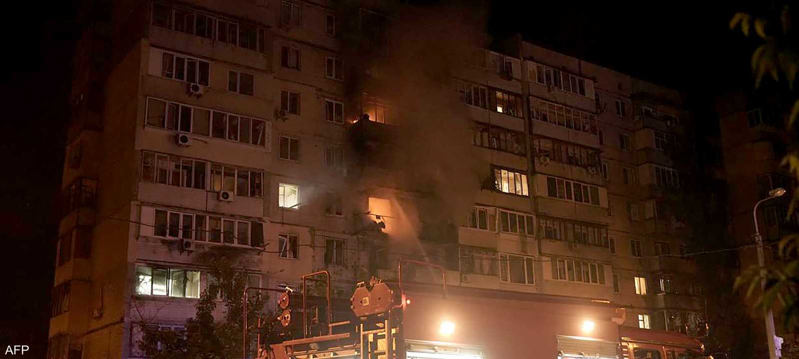 كييف تعرض لهجوم روسي كبير فجر السبت