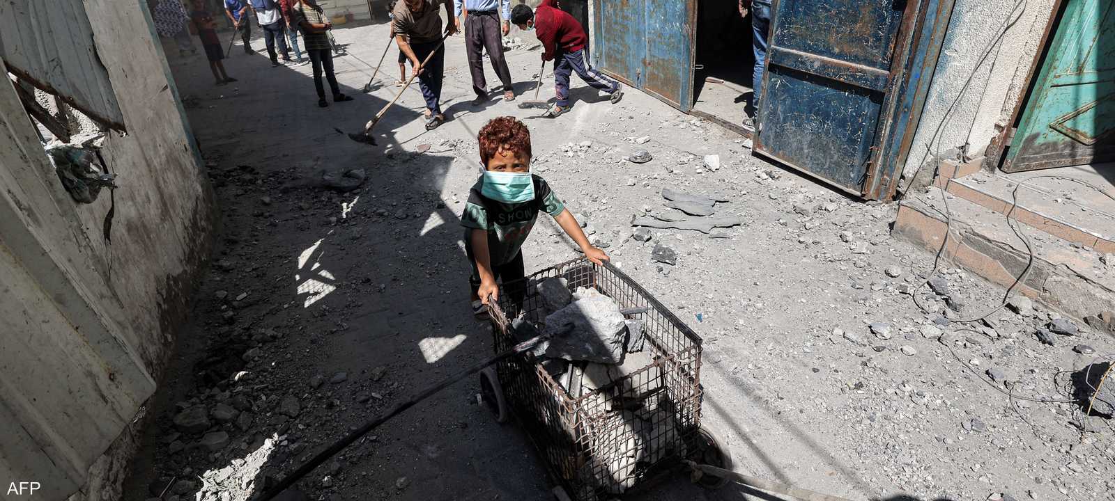 معاناة كبيرة لسكان غزة