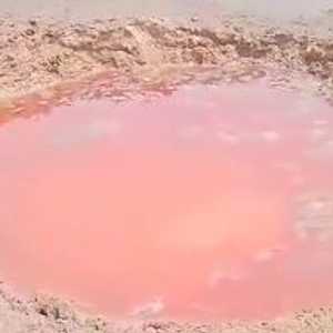 مياه تحولت إلى اللون الوردي بعد هجوم في السودان