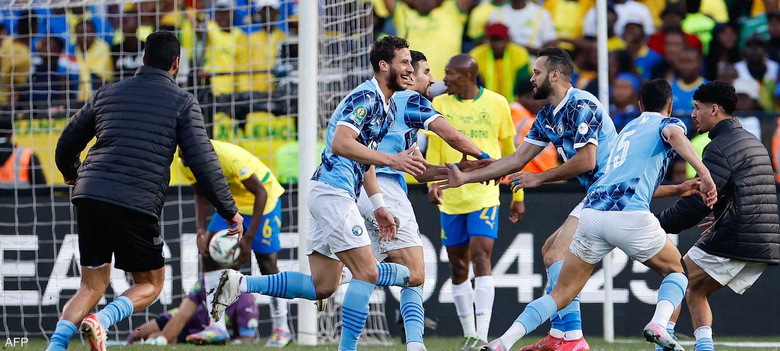 احتفال بيراميدز بالتعادل