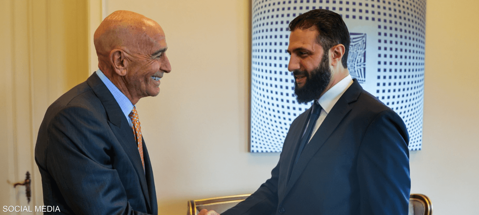 الرئيس السوري والمبعوث الأميركي إلى دمشق