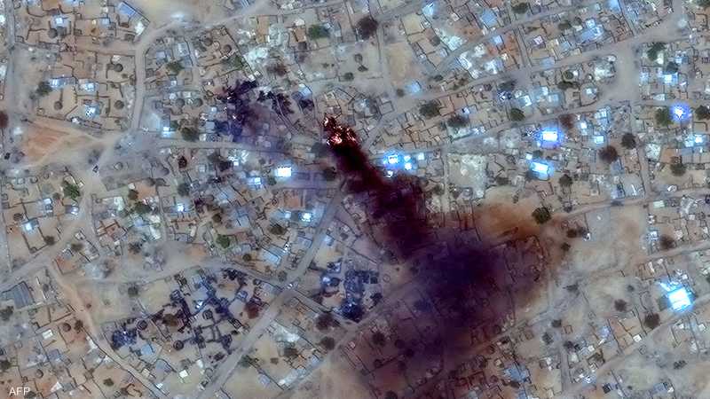 لم تنجو معسكرات النازحين من نيران الحرب في السودان