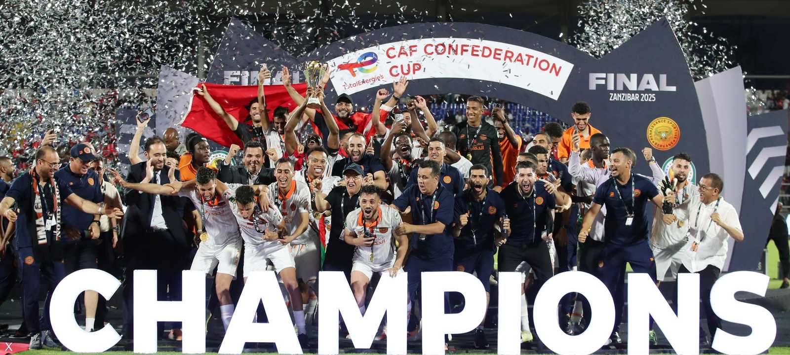 فرحة نهضة بركان باللقب