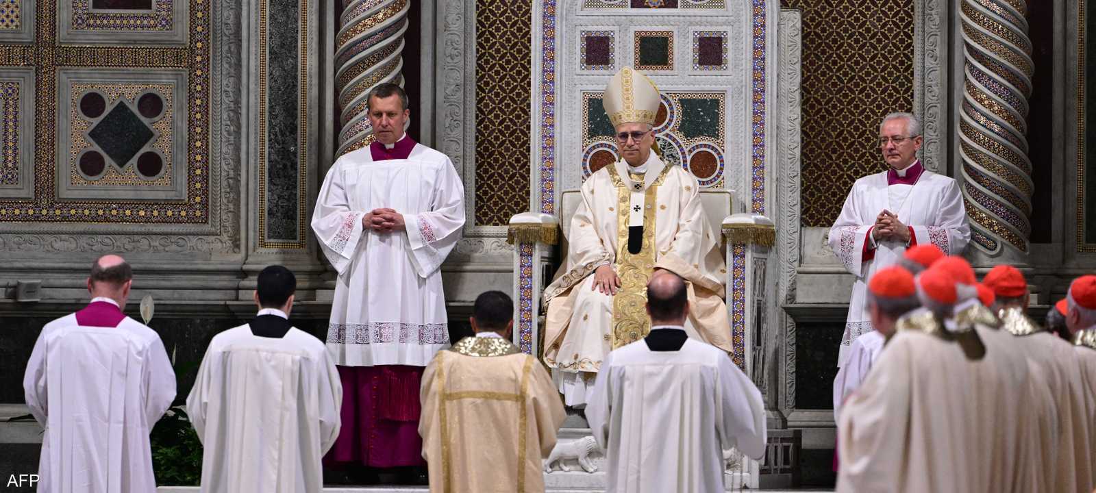 أقام البابا قداسا في كنيسة القديس يوحنا اللاتراني