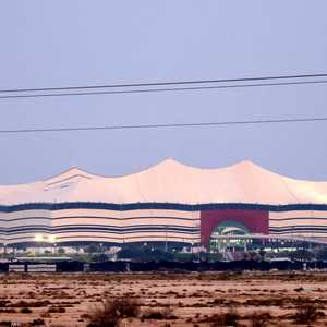 تقام مباراة الافتتاح باستاد البيت في الدوحة