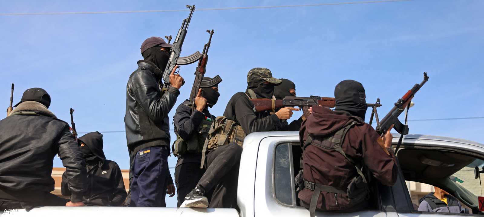 أرشيفية لمقاتلين من حركة حماس