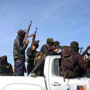 أرشيفية لمقاتلين من حركة حماس