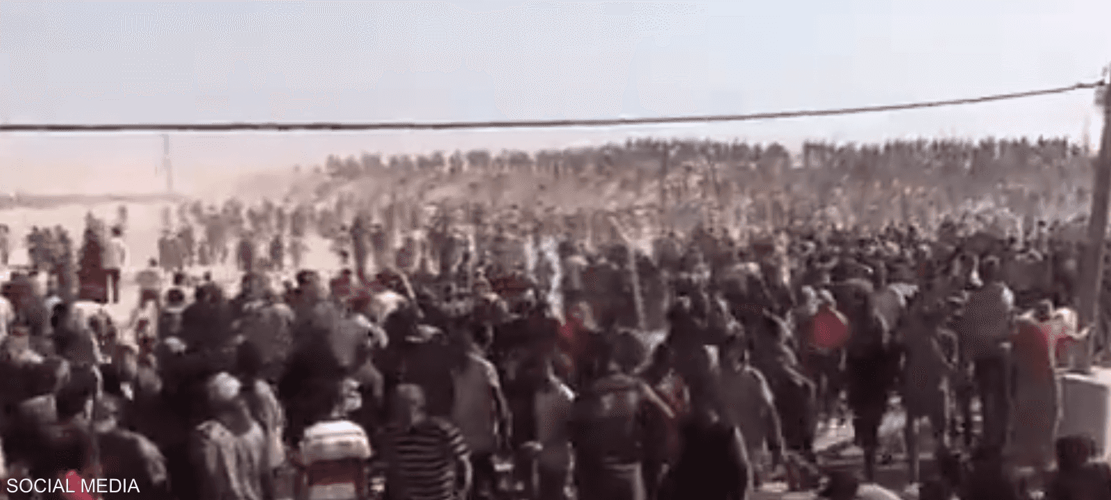 "إقبال كبير جدا" على مركز لتوزيع المساعدات في غزة