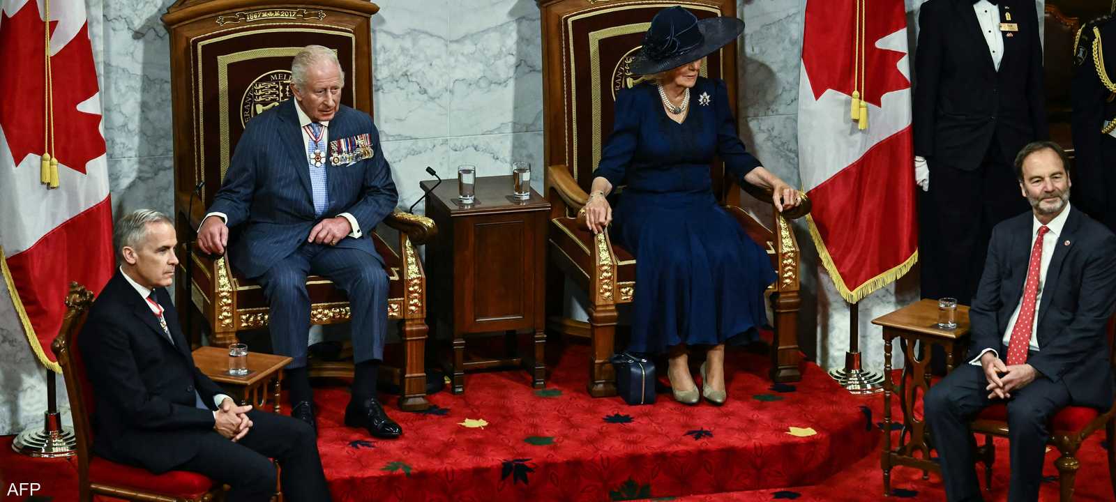 الملك تشارلز يحدد الأولويات في خطابه أمام البرلمان الكندي