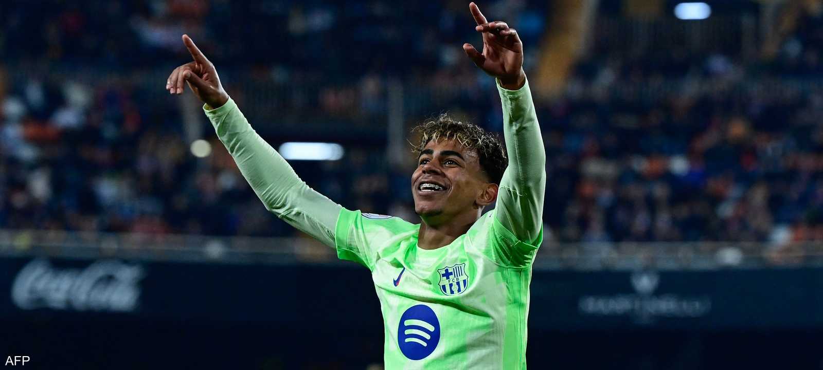 النجم الشاب لامين يامال