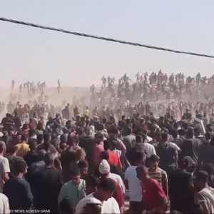 غزة.. توزيع المساعدات وفوضى اليوم الأول