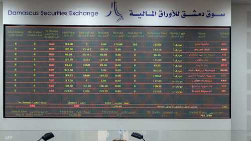 أرشيفية.. سوق دمشق للأوراق المالية