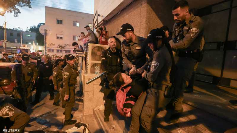 الشرطة الإسرائيلية اعتقلت عشرات المتظاهرين