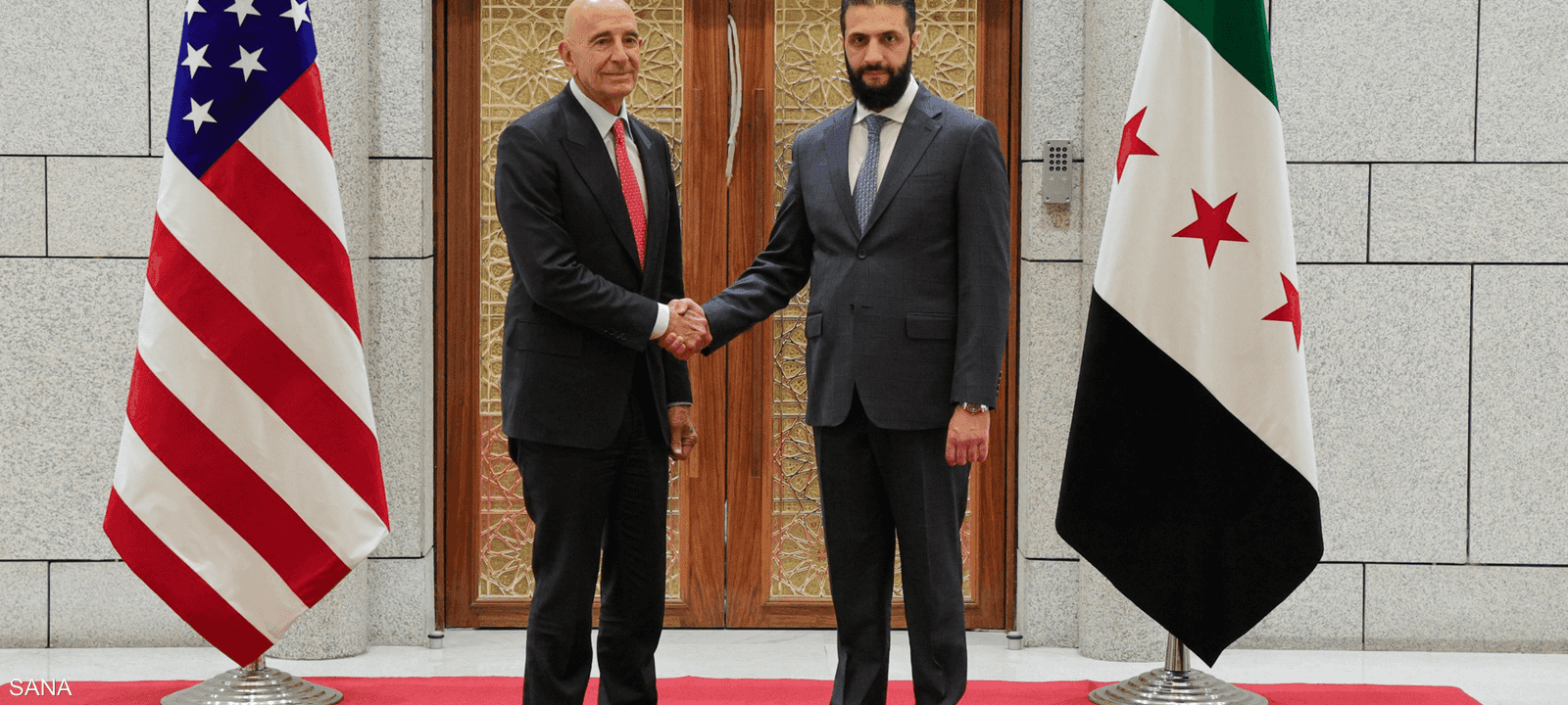 الشرع يستقبل المبعوث الأميركي في دمشق