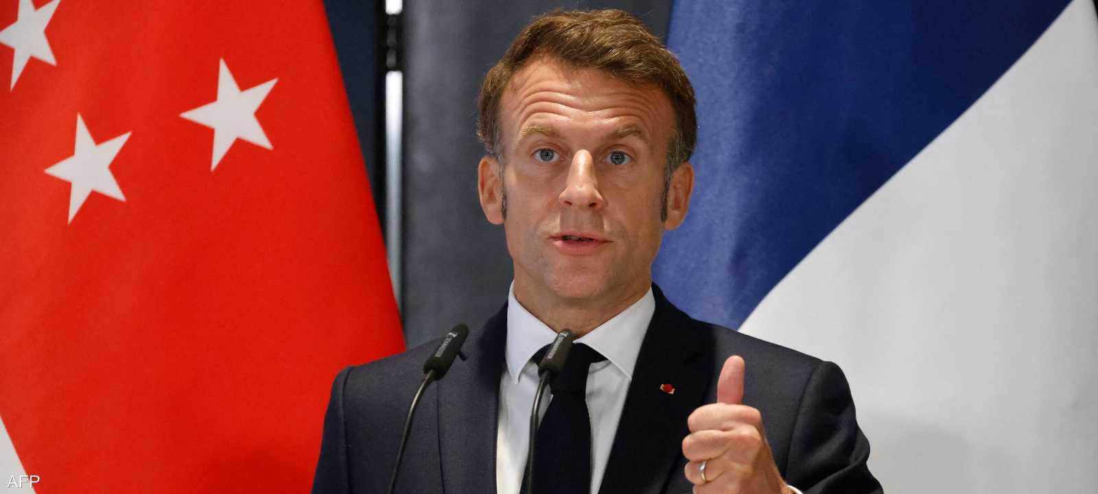 ماكرون قال إن الاعتراف بدولة فلسطينية واجب أخلاقي