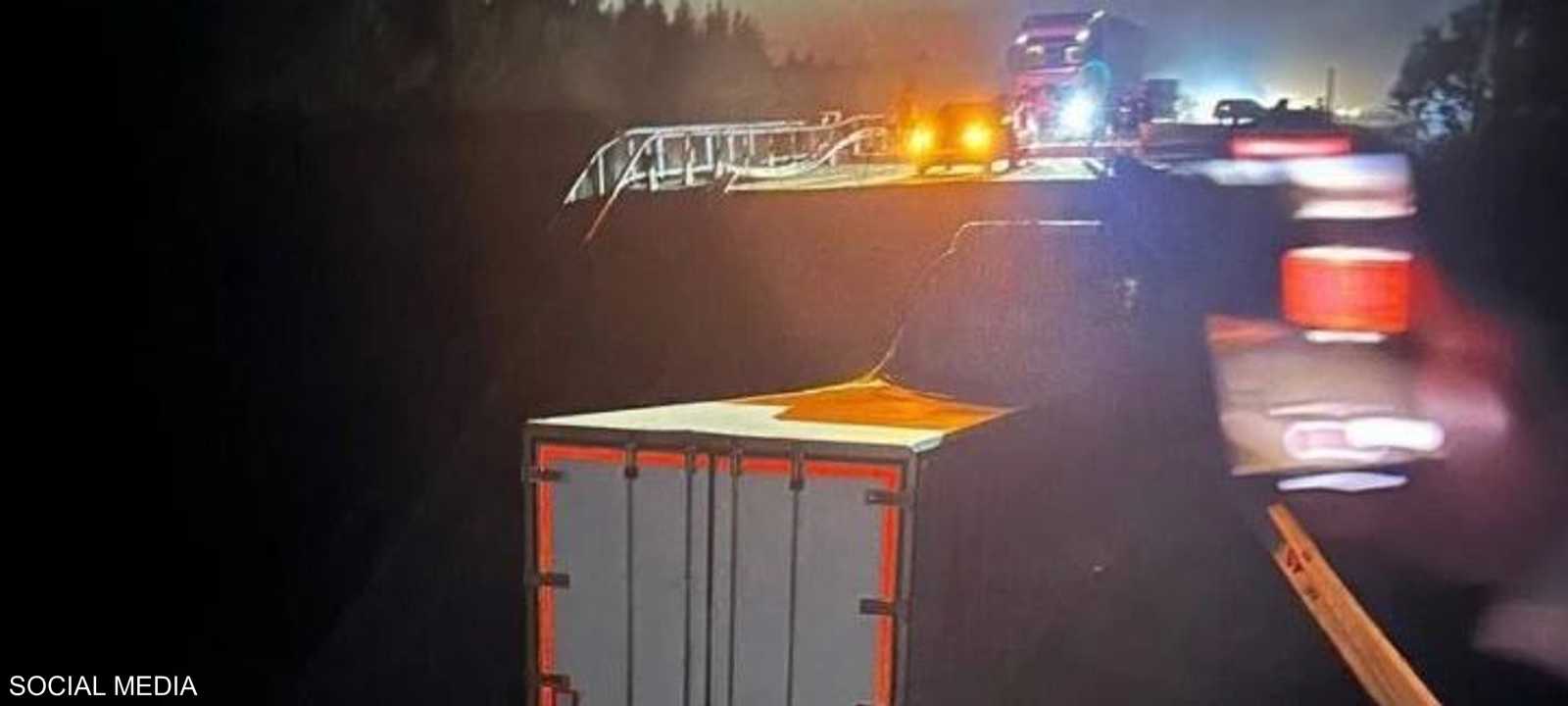 انهار جسر في منطقة بريانسك الروسية المتاخمة لحدود أوكرانيا