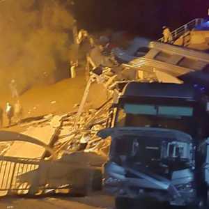 عدد مصابي الحادث ارتفع إلى 69 شخصا