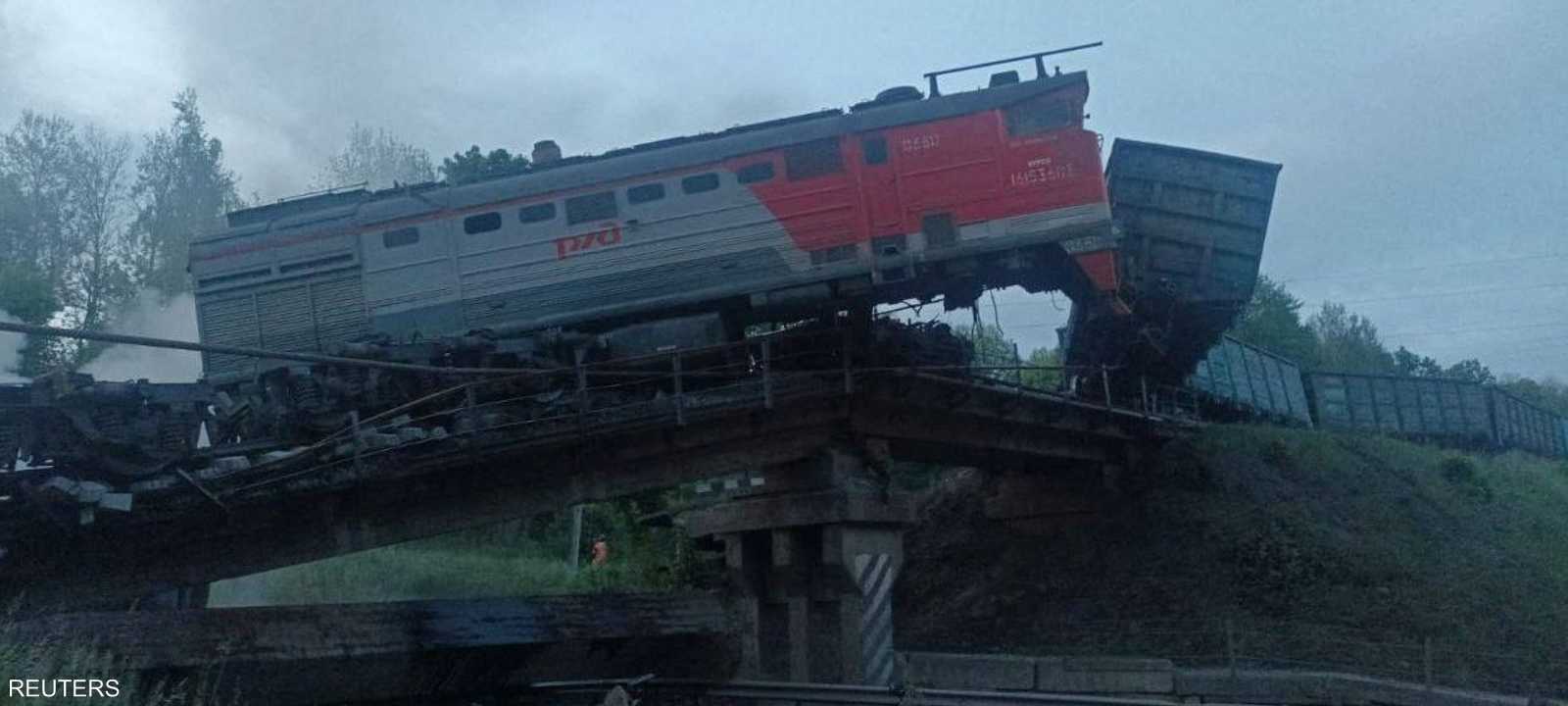 انهيار جسر في كورسك