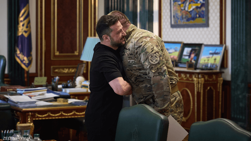 زيلينسكي شكر رئيس جهاز الأمن الأوكراني على النجاح المحقق