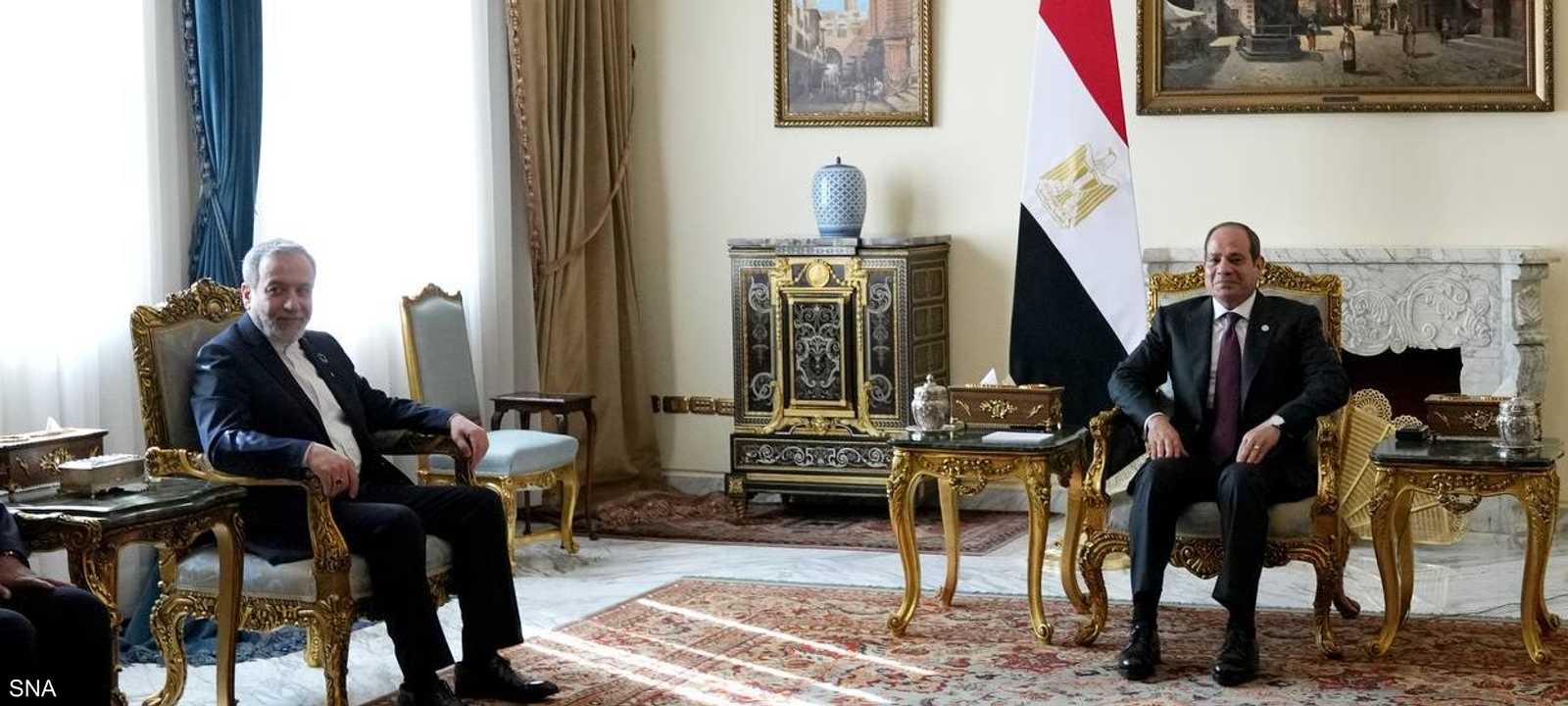 السيسي يستقبل عراقجي