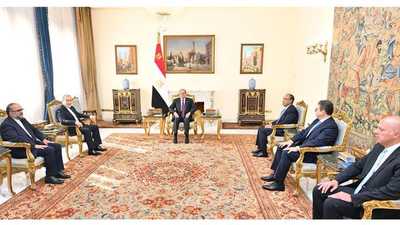 السيسي يؤكد: عودة الملاحة في البحر الأحمر أولوية إقليمية