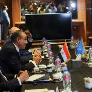 جانب من لقاء غروسي وعبد العاطي