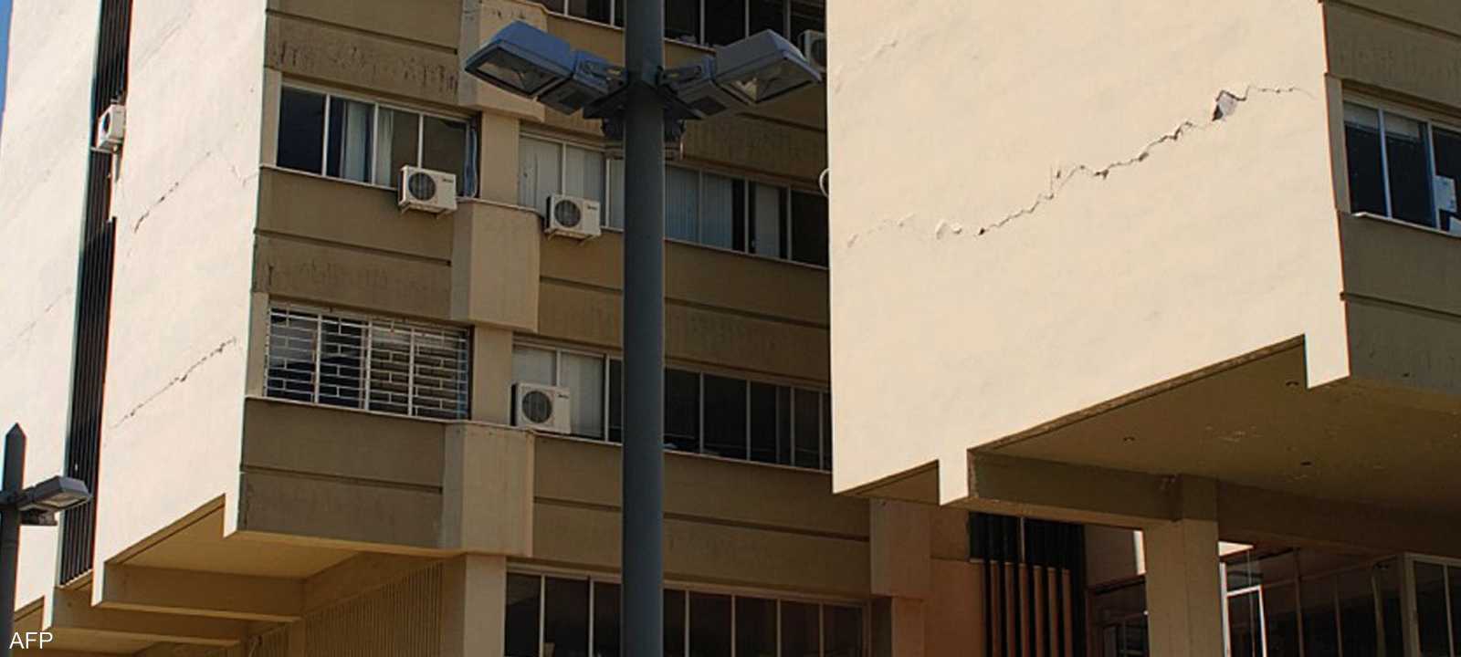 أرشيفية لآثار زلزال سابق في اليونان