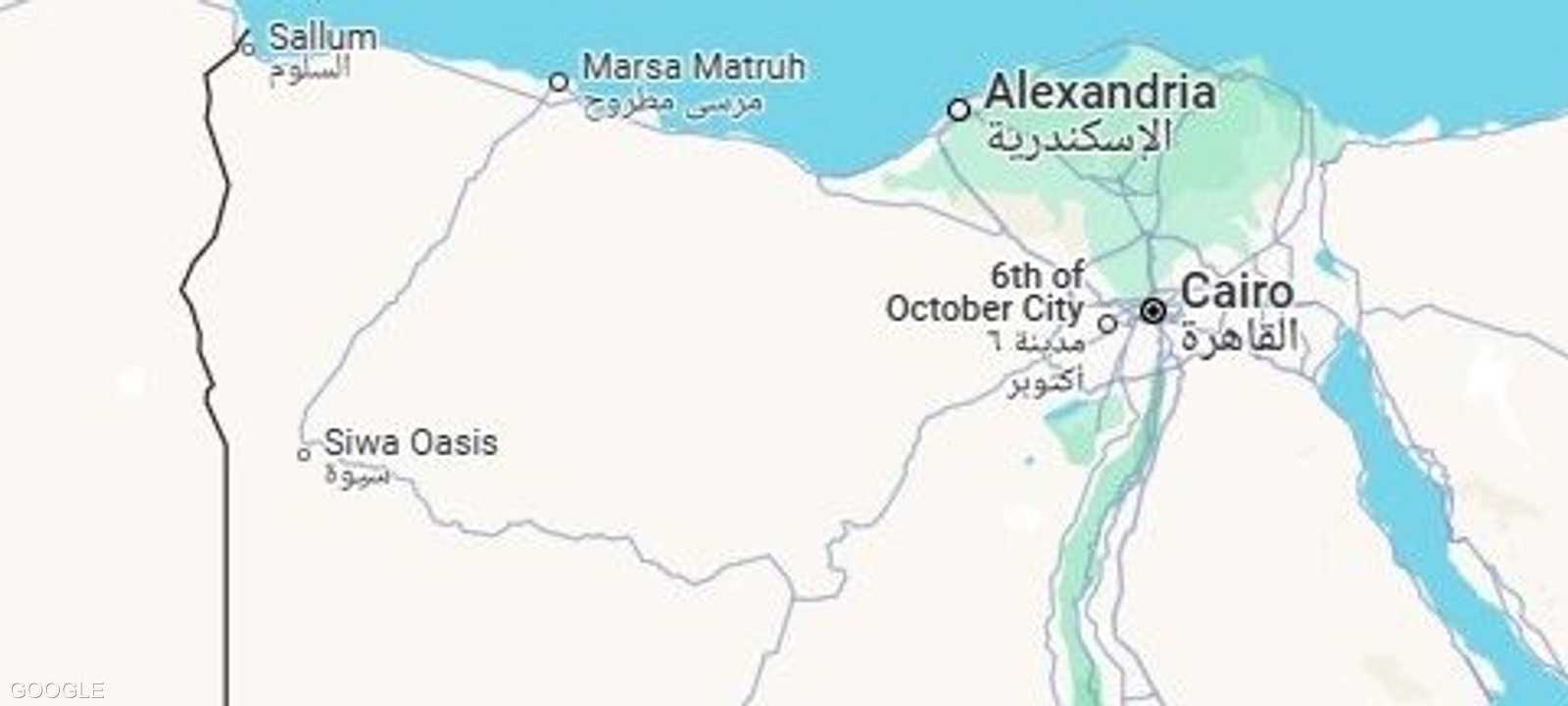 مركز الزلزال الأخير يبعد نحو 600 كيلومتر عن السواحل المصرية