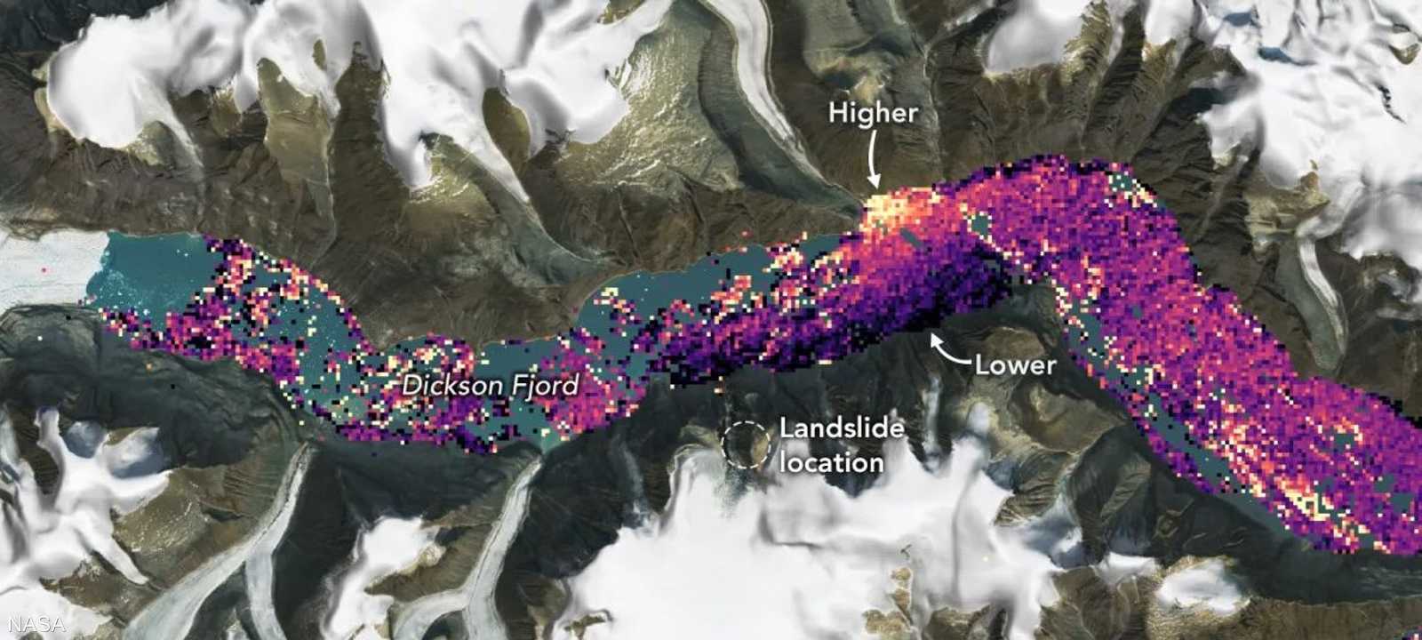 صورة للتسونامي الخفي نشرتها "ناسا"