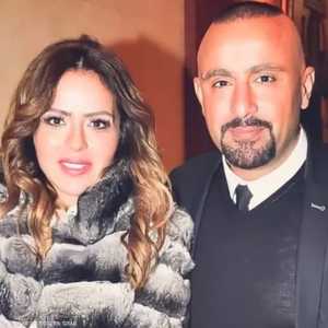 أحمد السقا وزوجته مها