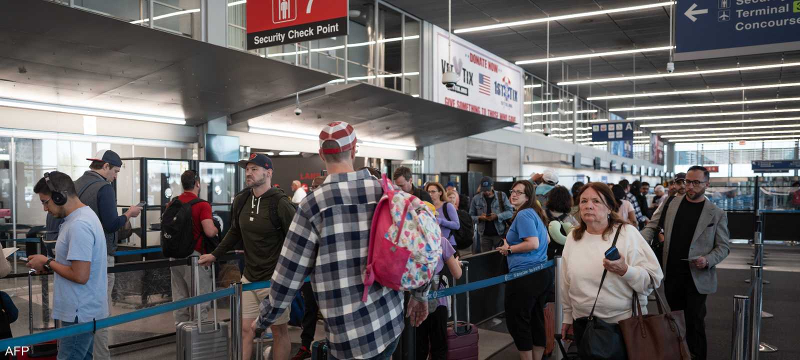 أرشيفية لمطار في أميركا