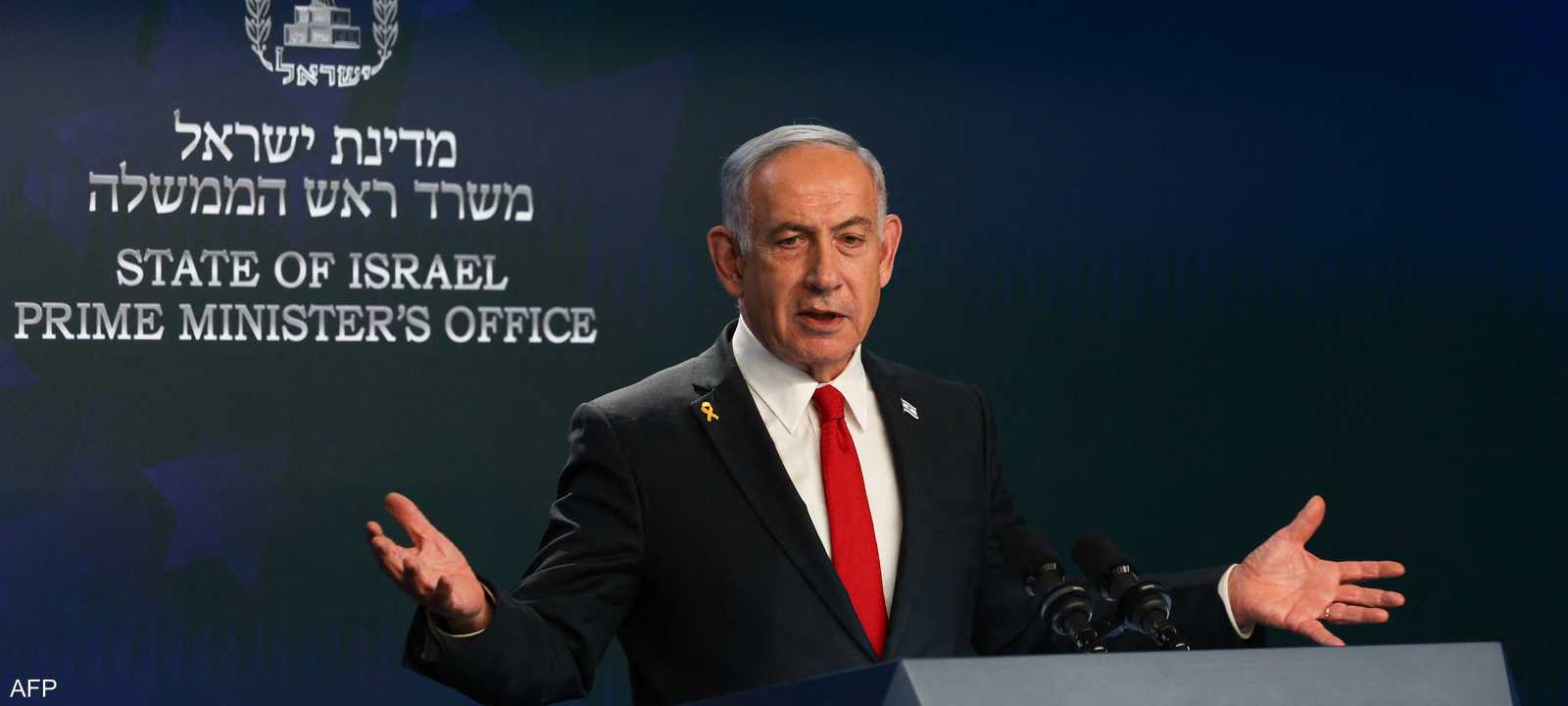 رئيس الوزراء الإسرائيلي بنيامين نتنياهو