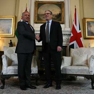 الملك عبد الله الثاني وكير ستارمر