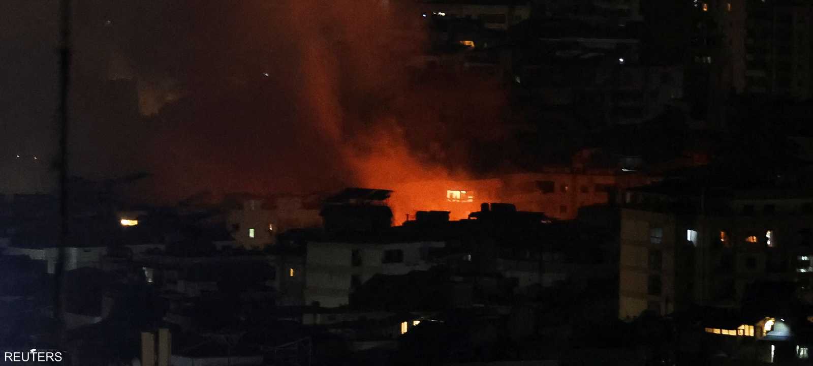 ضربات إسرائيلية تستهدف مواقع في الضاحية الجنوبية لبيروت