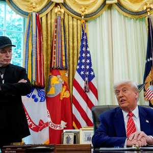 أرشيفية لترامب وإيلون ماسك