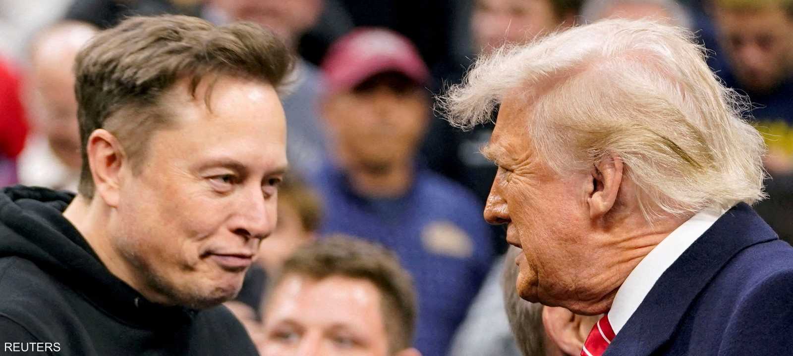 أرشيفية لترامب وإيلون ماسك