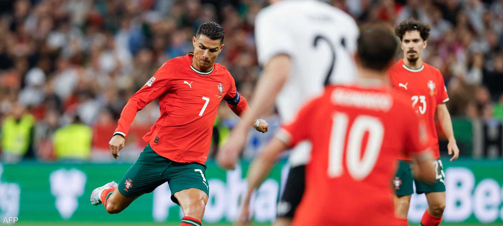 رونالدو أحرز هدفا بفوز منتخب بلاده على ألمانيا